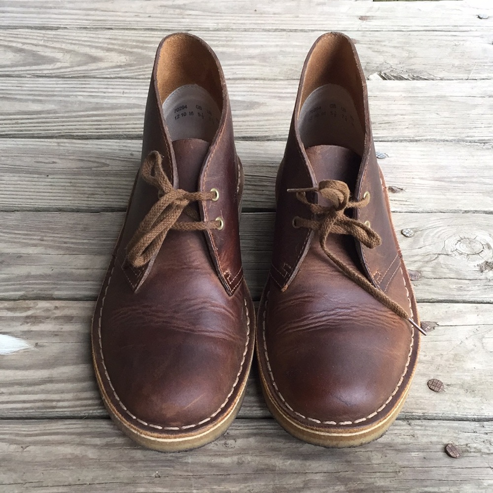 Clarks Brown Ankle Boots